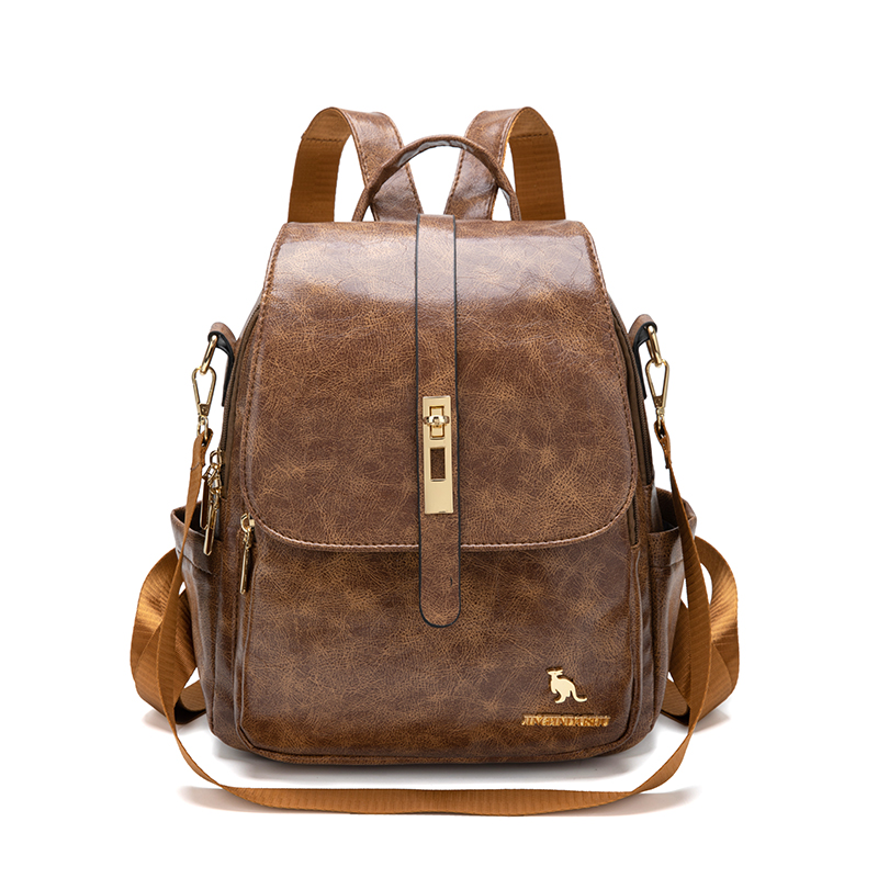 Leather Backpack Vintage - 女性のための柔らかい革のバックパック,10代の女の子のためのショルダーバッグ,大学,旅行のバックパック