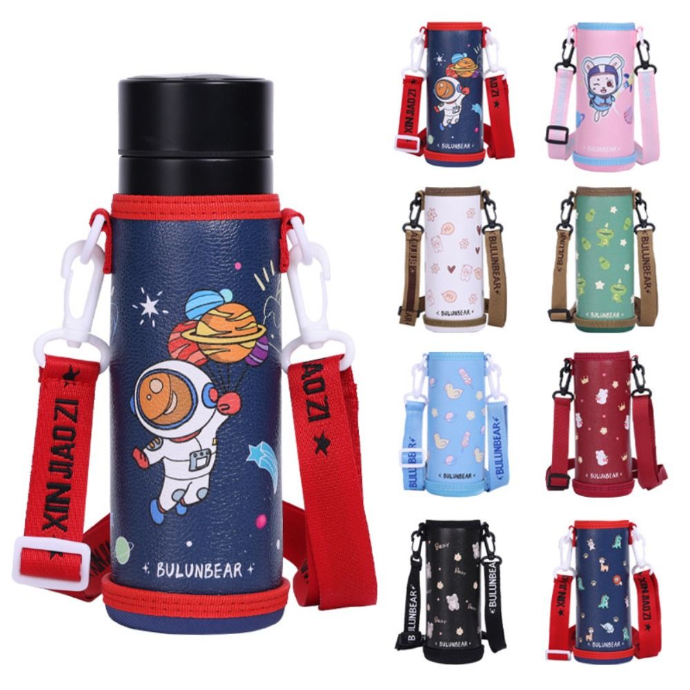 Hydration Pack Outdoor - ユニバーサル屋外ウォーターボトルカバー,バッグ,ショルダーストラップ付き,合成皮革,収納バッグ