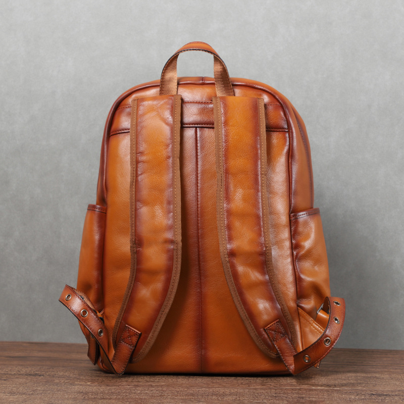 YETTIES メンズ ヴィンテージ ベジタブルタンニンなめ - Laptop Backpack 15.6 のレビューと価格
