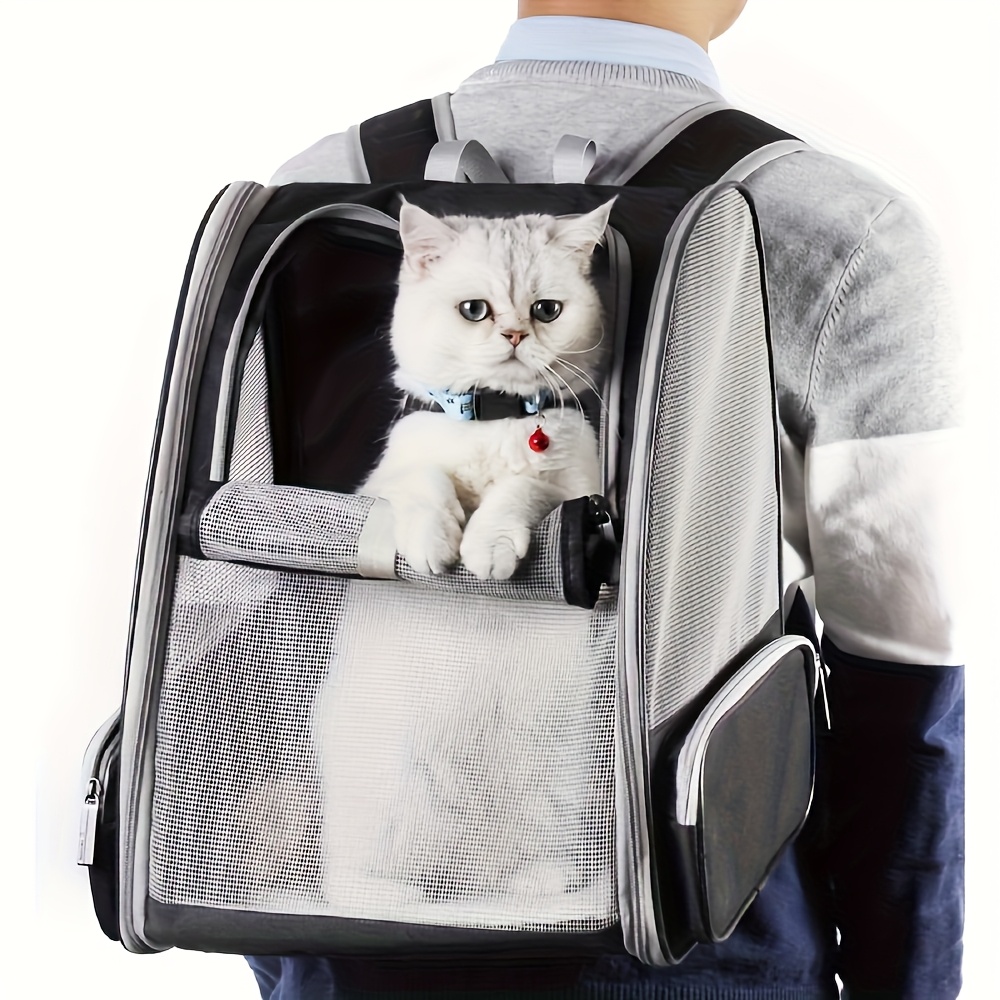 折りたたみ式の通気性のあるペット用バックパック、換気システム - Foldable Backpack Small のレビューと価格