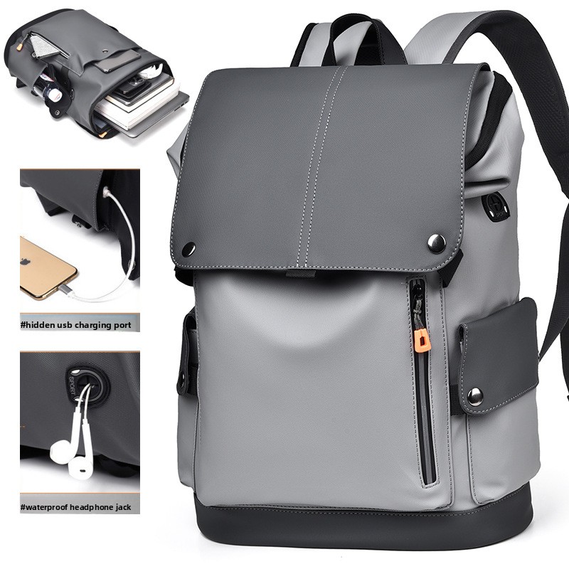 メンズ大容量ラップトップバックパック防水ビジネストラベルバッ - Business Backpack Brief のレビューと価格