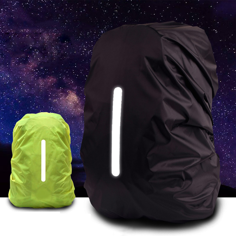 新しい反射防水バックパックレインカバー 20L-100L 屋 - Rain Cover Backpack のレビューと価格