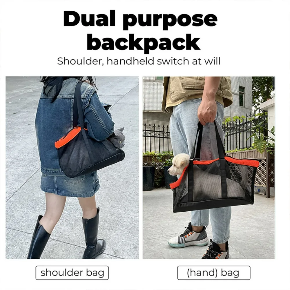 犬用バックパック子犬用ポータブルバッグテディキャットハンドバ - Foldable Backpack Small のレビューと価格
