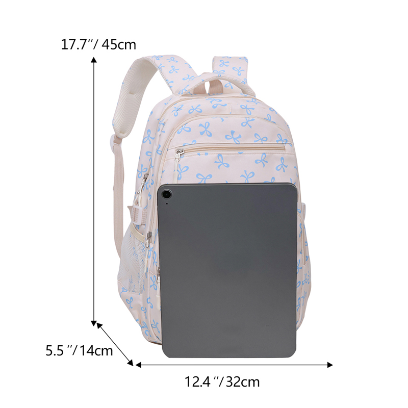 3 個のかわいいリボンプリントバックパック、スリングパックと - Sling Backpack Shoulder のレビューと価格