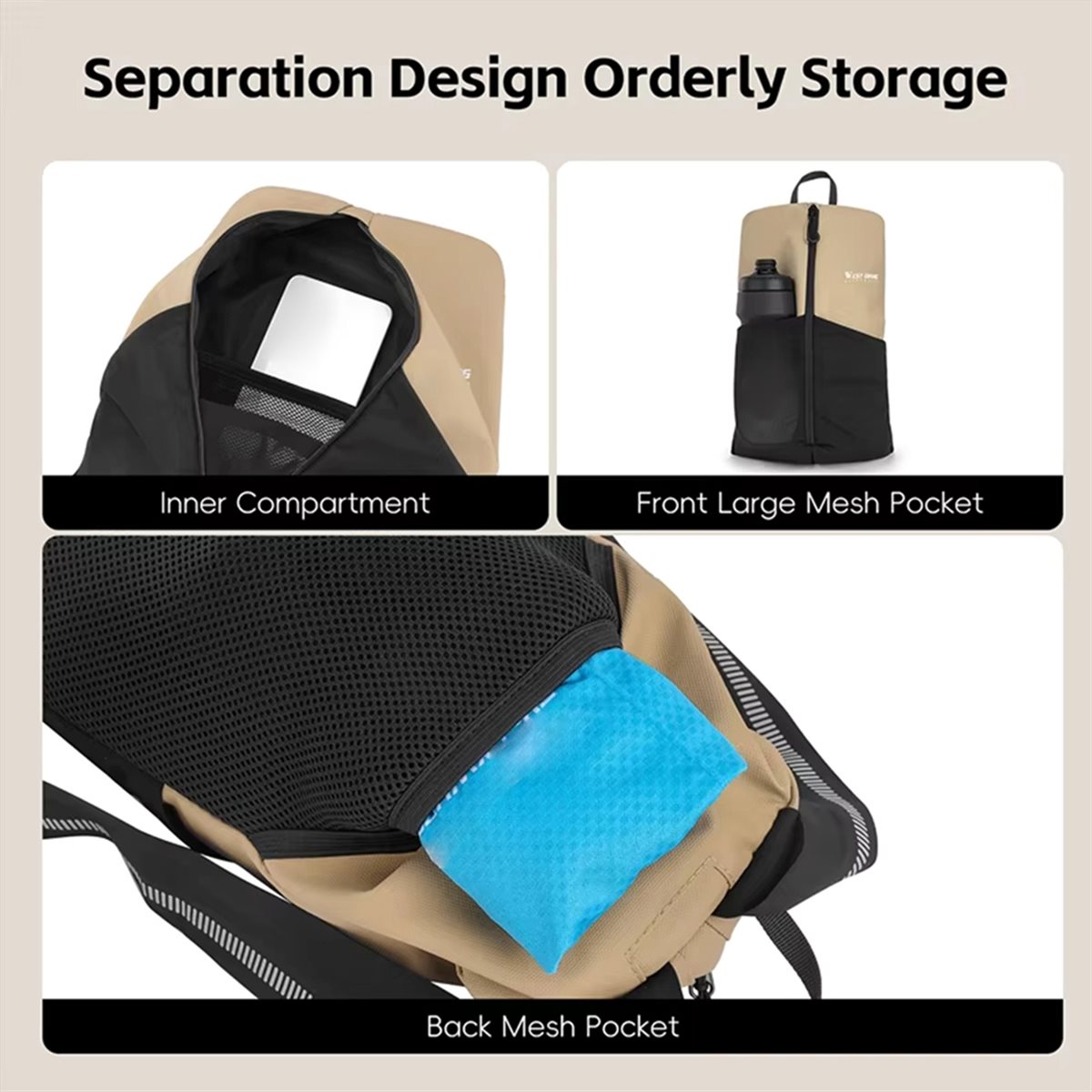 A61P サイクリングバックパック 大容量 防水 ポータブル - Hiking Backpack Waterproof のレビューと価格