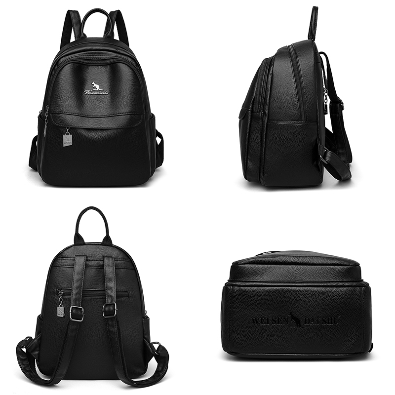 2024 新しい女性のショルダーバッグ高品質レザーバックパッ - Mini Backpack Purse のレビューと価格