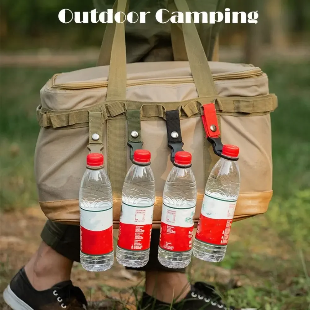 6 個キャンプウェビングバックルフック水ボトルホルダークリッ - Rucksack Military Style のレビューと価格