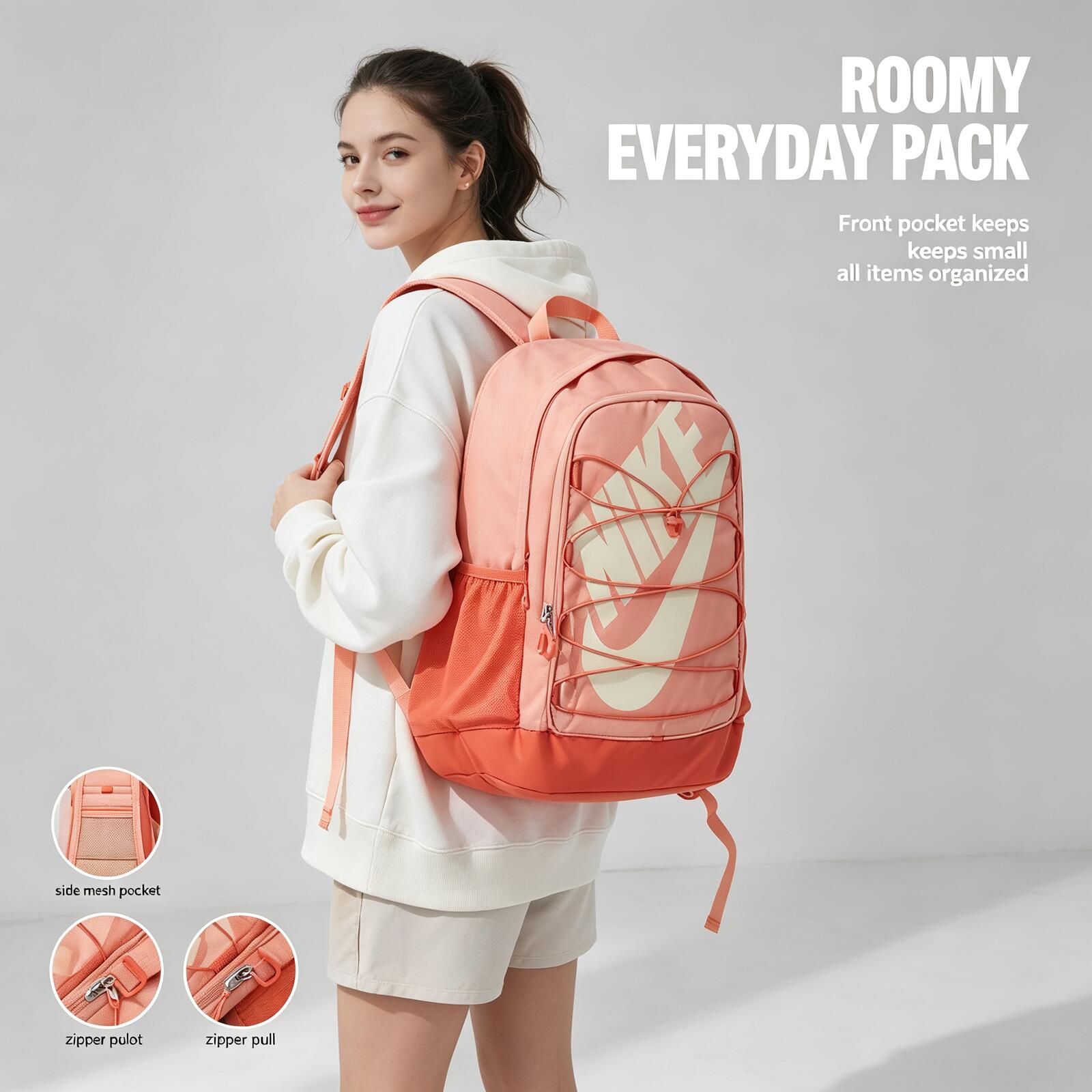 ナイキ メンズ レディース スポーツ 大容量 学生用コンピュ - Fashion Backpack Women のレビューと価格
