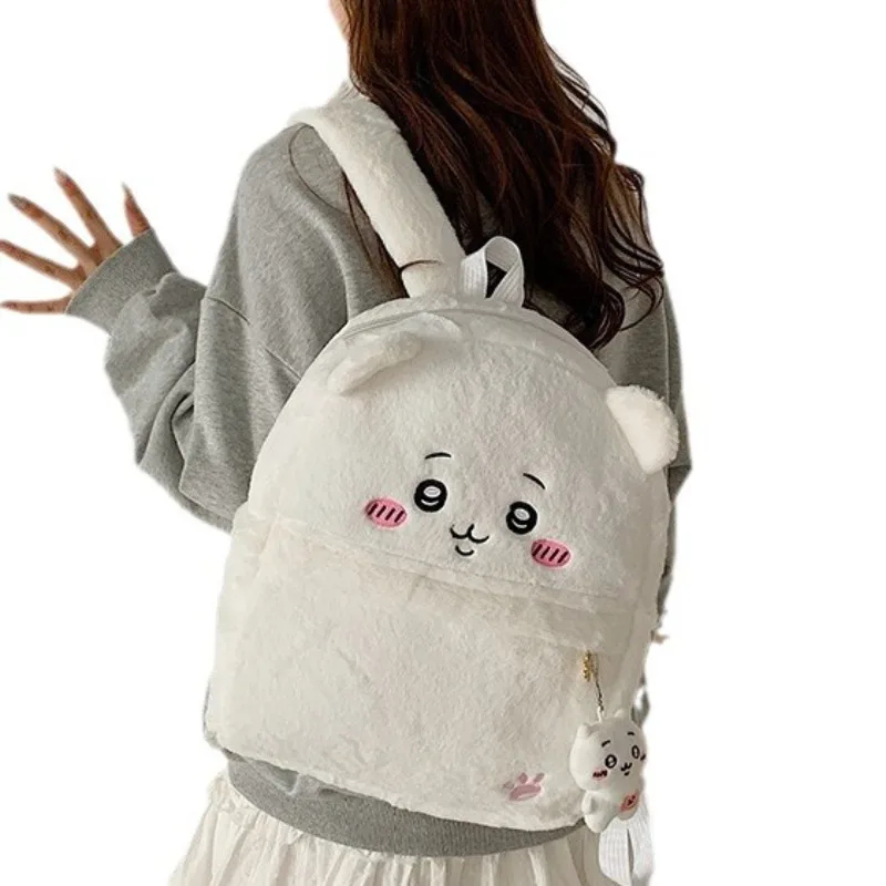 ちいかわバックパック 可愛いアニメ ちぃ ハチワレ ウサギ  - School Backpack Teen のレビューと価格
