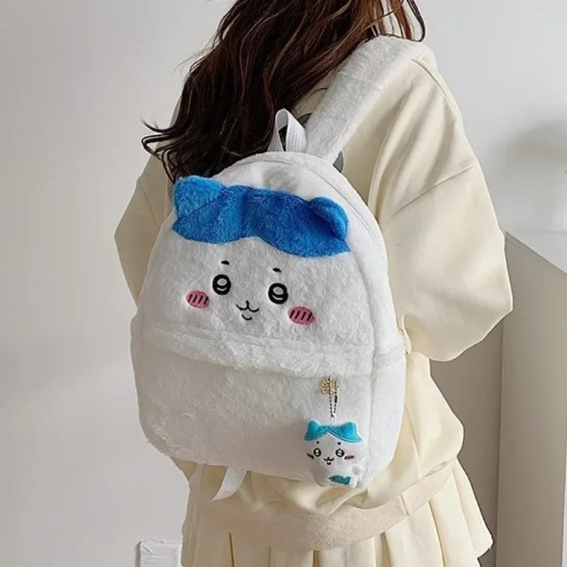 ちいかわバックパック 可愛いアニメ ちぃ ハチワレ ウサギ  - School Backpack Teen のレビューと価格