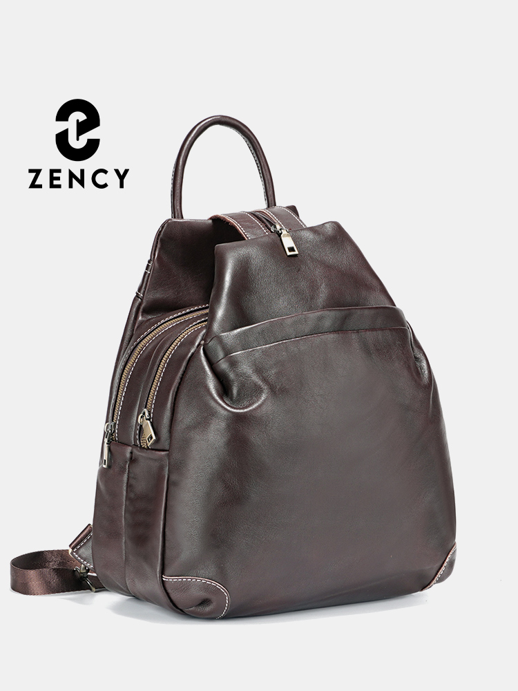 Zency-女性用本革トラベルバックパック,盗難防止バッグ, - Travel Backpack Anti Theft のレビューと価格