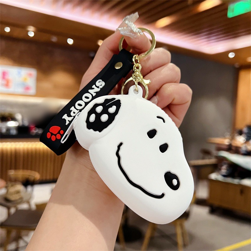 新しいスヌーピーのクリエイティブな漫画キーホルダー、ミニ便利 - Mini Backpack Purse のレビューと価格