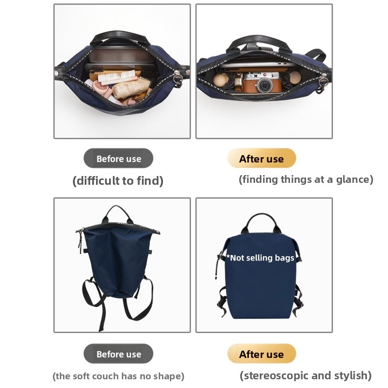 バッグオーガナイザーインサート ロングシャン エナジーバック - Backpack Insert Organizer のレビューと価格