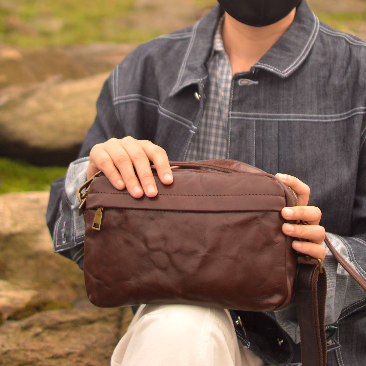 AETOO 新しくデザインされたヴィンテージクロスボディバッ - Leather Backpack Vintage のレビューと価格