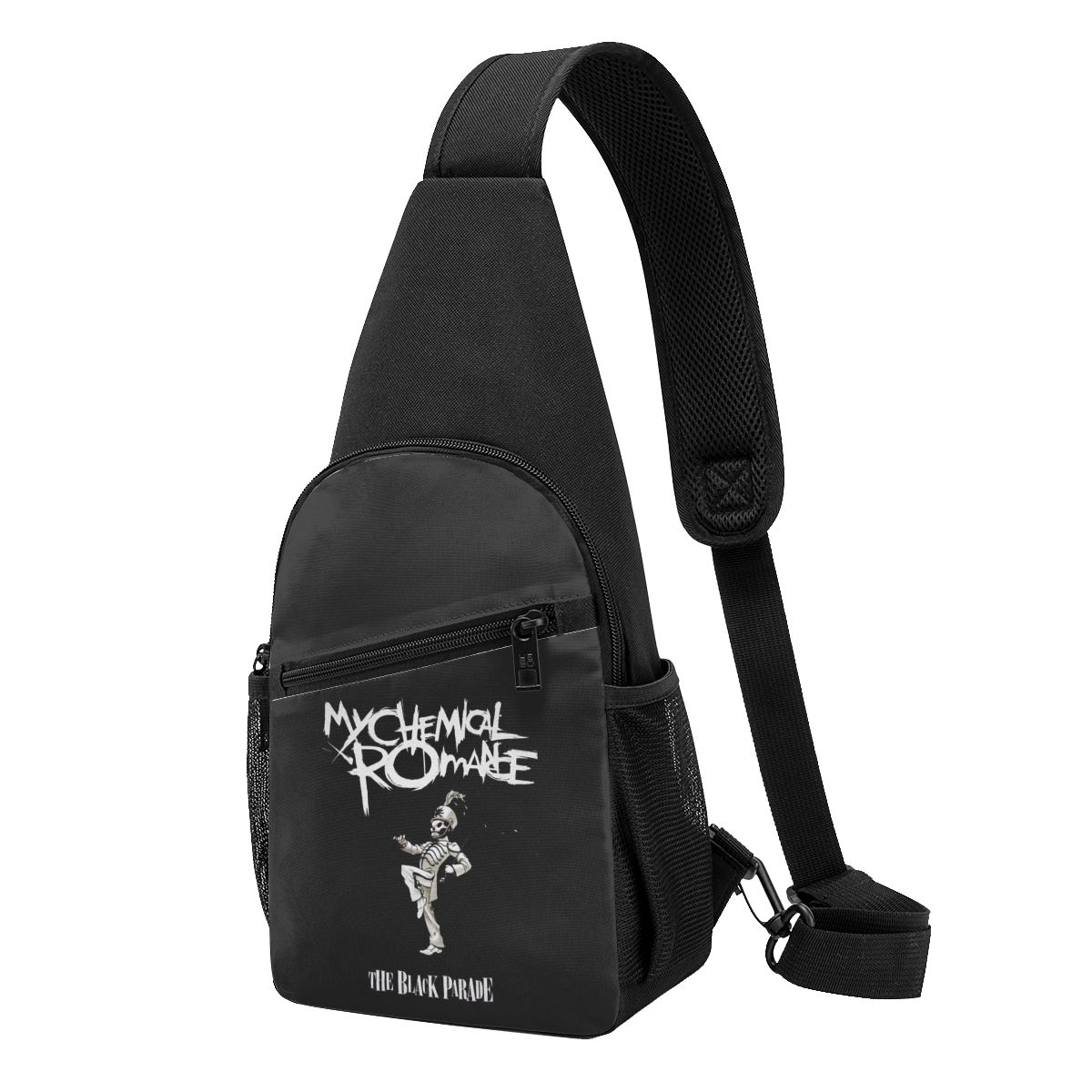 ロック MCR マイケミカルロマンスチェストバッグメンズスリ - Sling Backpack Shoulder のレビューと価格