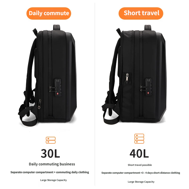15.6-16インチのハードシェルラップトップ拡張可能なバッ - Laptop Backpack 15.6 のレビューと価格