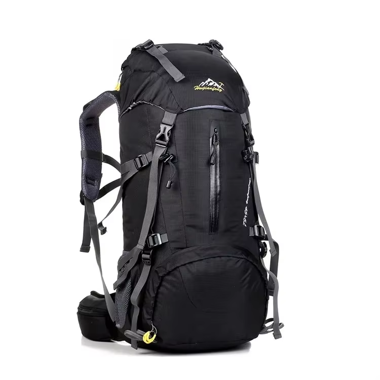 50L防水アウトドアスポーツハイキングキャンプ旅行バックパッ - Rain Cover Backpack のレビューと価格