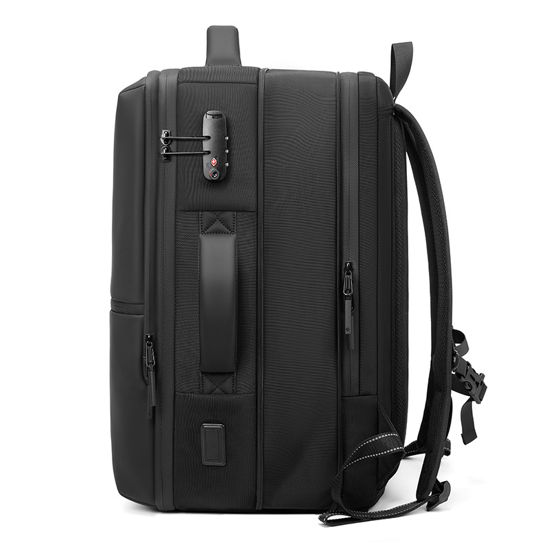防水拡張型トラベルバックパック メンズ ビジネス通勤 大容量 - Business Backpack Brief のレビューと価格