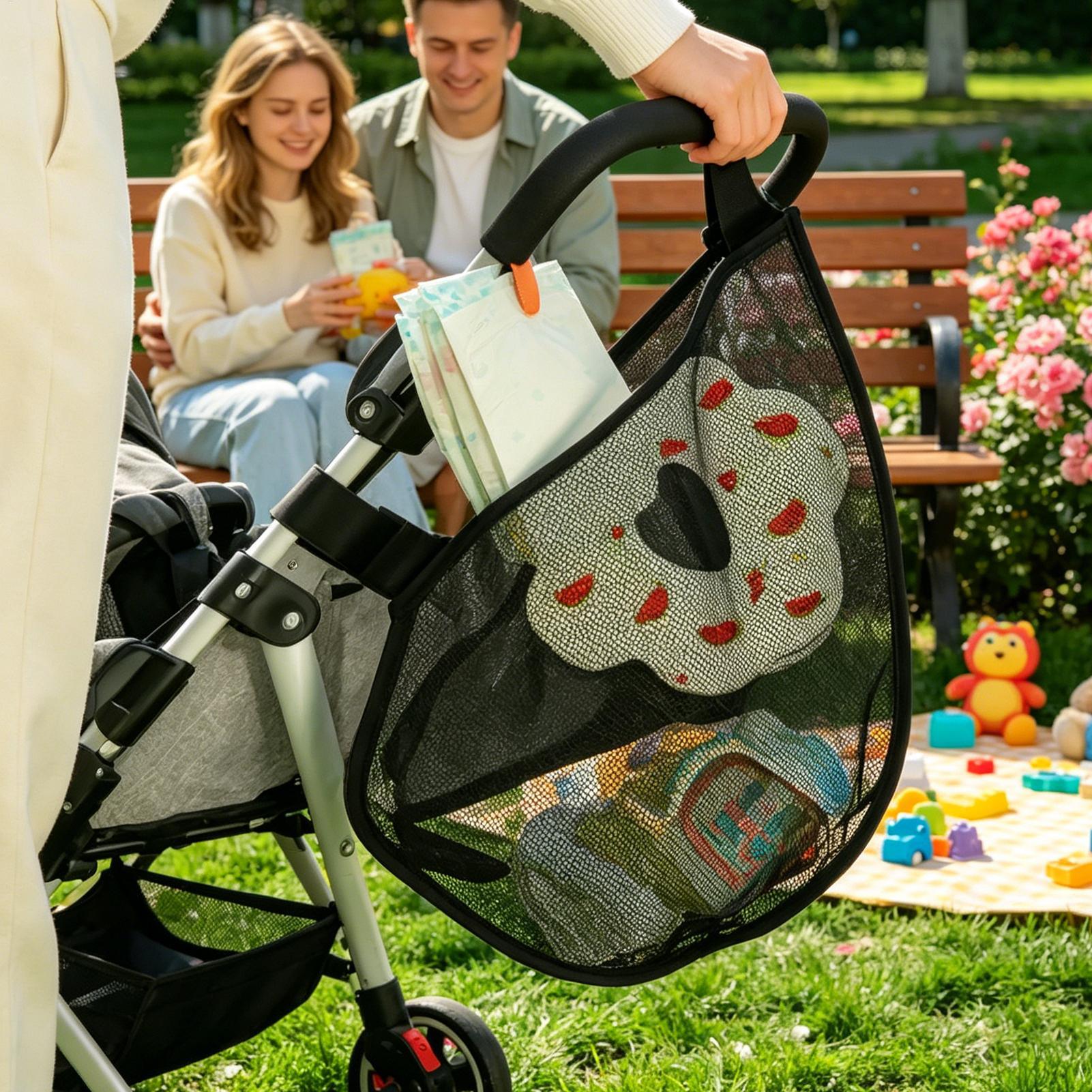 調節可能なストラップ付きユニバーサル滑り止めベビーカー用サイ - Backpack Diaper Bag のレビューと価格