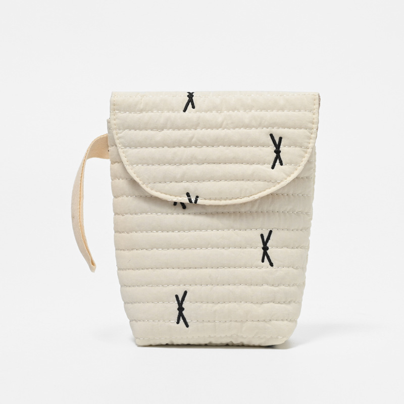 刺繍入りコットンベビーおむつバッグ、洗えるママバッグ、哺乳瓶 - Backpack Diaper Bag のレビューと価格