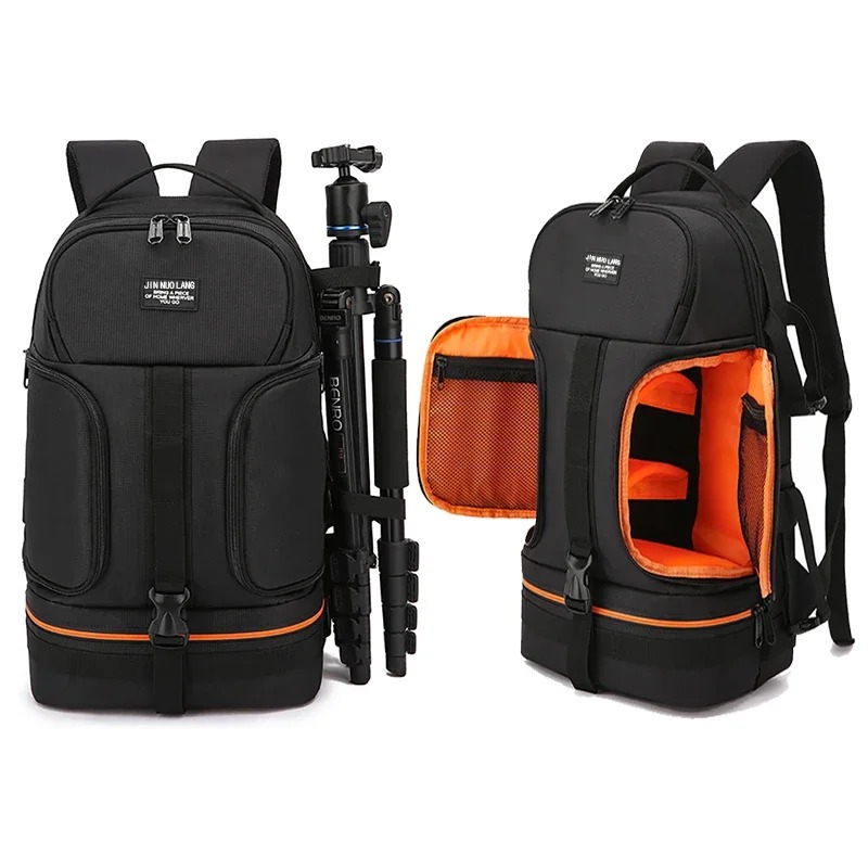 防水ビデオカメラバックパック、反射ストライプ付き、耐衝撃性ソ - Laptop Backpack 15.6 のレビューと価格