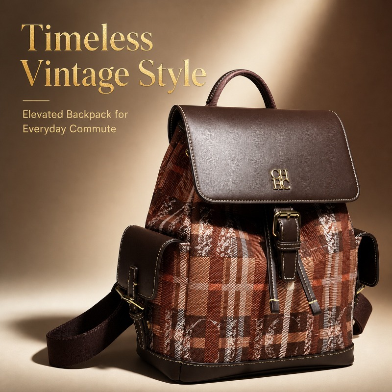 CHHC ファッションカラーブロックバックパックデート多用途 - Fashion Backpack Women のレビューと価格