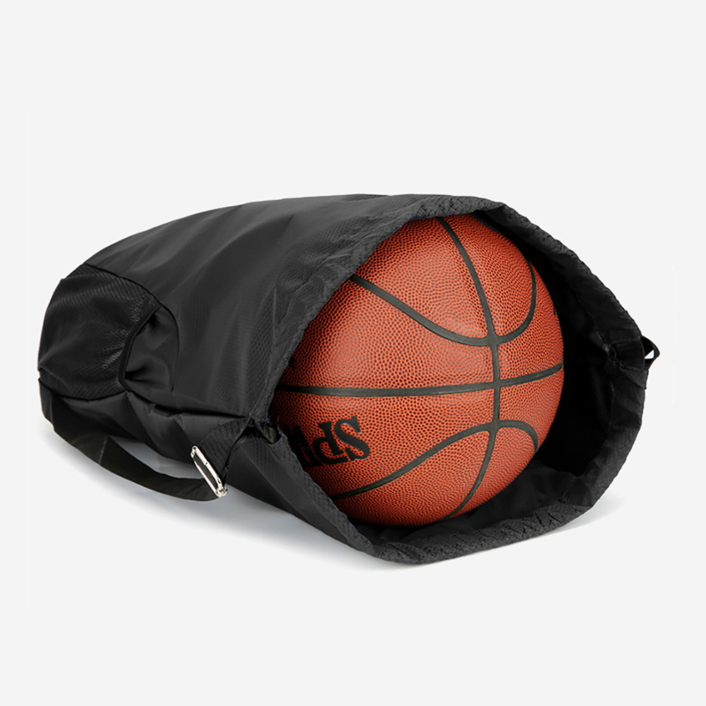 黒の巾着バッグ、ジム用バックパック、防水オックスフォード生地 - Drawstring Gym Bag のレビューと価格