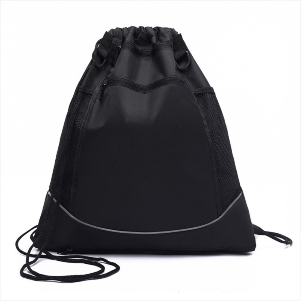 防水スポーツボールバックパック巾着ポリエステル旅行ジムショル - Drawstring Gym Bag のレビューと価格