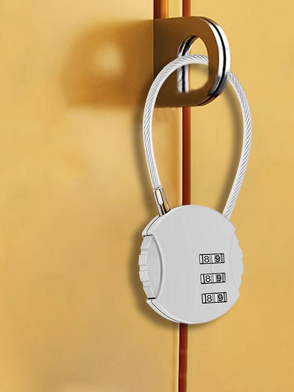 ラウンド形状荷物コンボロック 3 桁コンビネーショントラベル - Backpack Lock Combo のレビューと価格