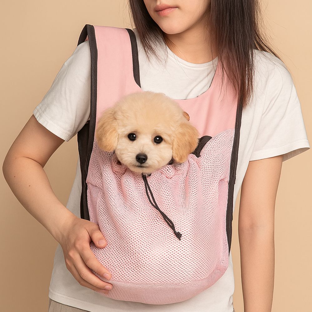 ポータブルで通気性のあるペット用チェストショルダーバッグ、調 - Foldable Backpack Small のレビューと価格