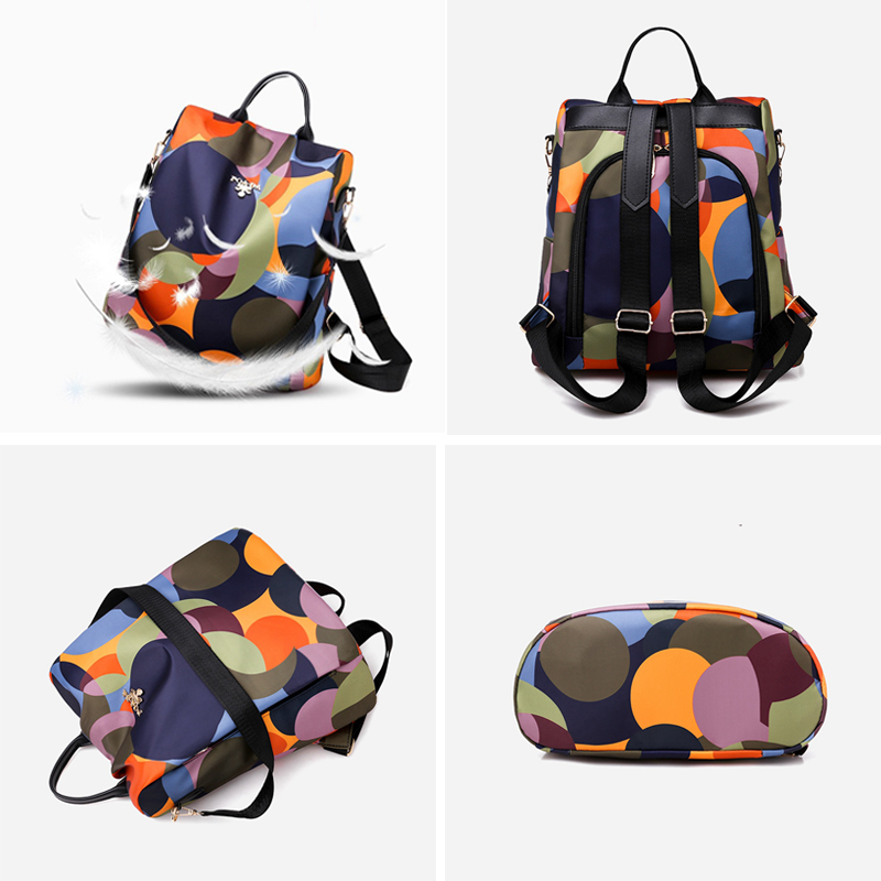 女性用の盗難防止バックパック,ファッショナブルな女性用オック - Travel Backpack Anti Theft のレビューと価格