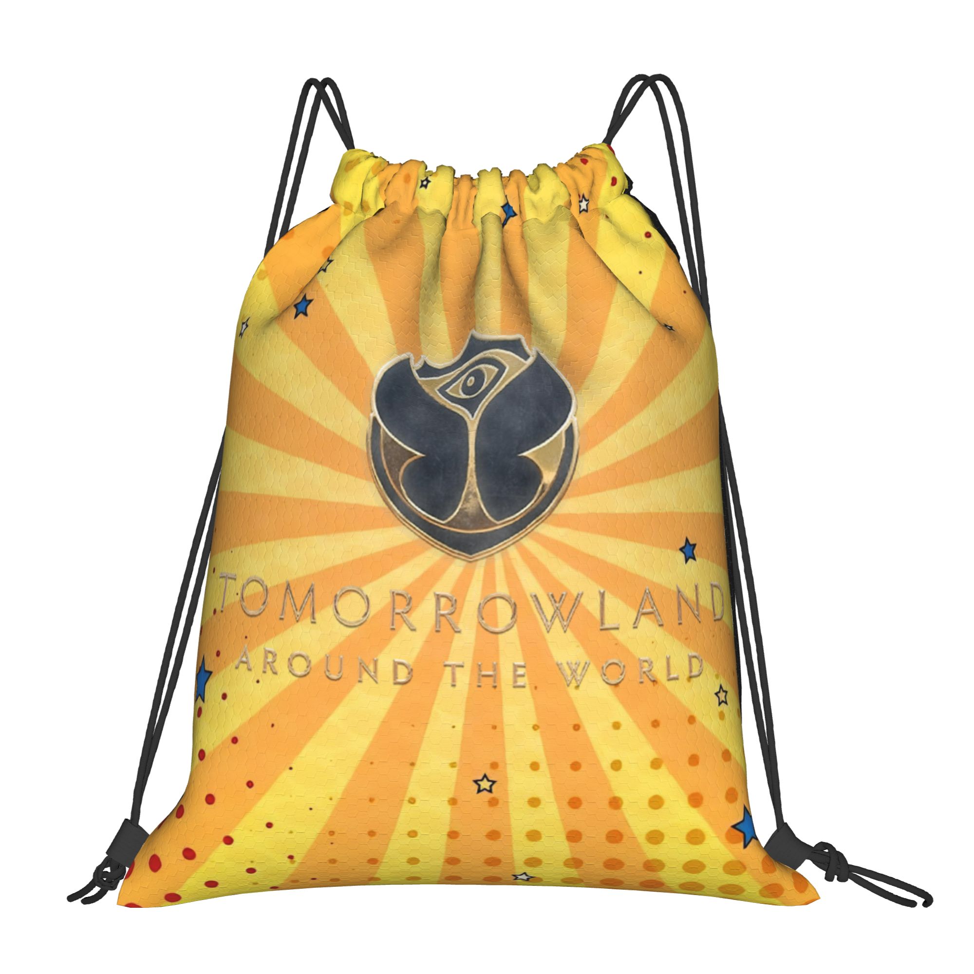 Tomorrowlands フェスティバル ミュージック巾着 - Drawstring Gym Bag のレビューと価格