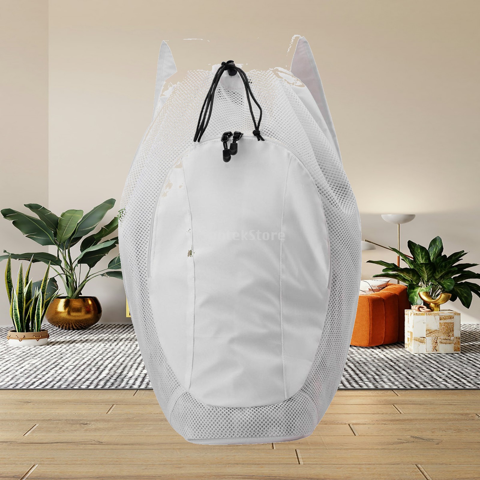 巾着バックパック ビーチジムバックパック ストリングバッグ  - Drawstring Gym Bag のレビューと価格